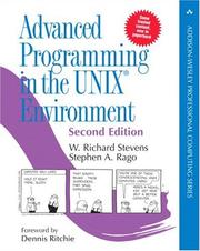 Cover of: Advanced Programming in the UNIX Environment by W. Richard Stevens, Stephen A. Rago