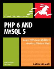 Cover of: PHP 6 and MySQL 5 for Dynamic Web Sites: Visual QuickPro Guide
