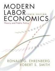 Cover of: Modern Labor Economics: Theory and Public Policy (10th Edition)