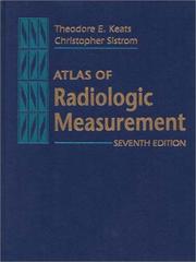 Cover of: Atlas of Radiologic Measurement