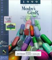 Mosby's Genrx 1999 by Genrx