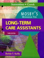Cover of: Mosby's workbook for long-term care assistants by Relda Timmeney Kelly