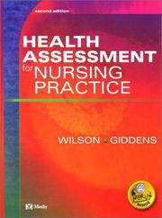 Cover of: Health Assessment for Nursing Practice by Susan F. Wilson, Jean Foret Giddens
