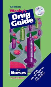 Cover of: Mosby's Drug Guide for Nurses (Book with Mini CD-ROM for Windows)