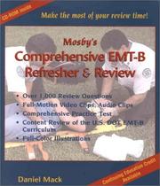 Cover of: Mosby's Comprehensive EMT-Basic Refresher and Review CD-ROM