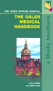 Cover of: The Osler Medical Handbook by Victor McKusick
