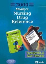 Cover of: Mosby's 2004 Nursing Drug Reference: PDA Software