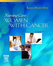Cover of: Nursing Care of Women With Cancer by Karen Dow