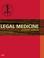 Cover of: Legal Medicine (Legal Medicine (American College of Legal Medicine))
