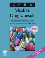 Mosby's Drug Consult 2006 (Mosby's Drug Consult) by Mosby