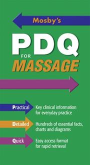 Cover of: Mosby's PDQ for Massage