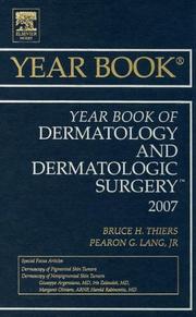 Cover of: Year Book of Dermatology and Dermatologic Surgery