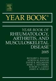 Cover of: Year Book of Rheumatology, Arthritis, and Musculoskeletal Disease (Year Books)