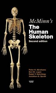 Cover of: McMinn's The Human Skeleton: With CD-ROM