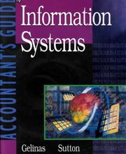 Cover of: Accountant's guide to information systems by Ulric J. Gelinas