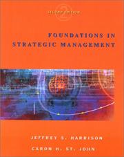 Cover of: Foundations in Strategic Management