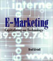 Cover of: E-Marketing: Capitalizing on Technology
