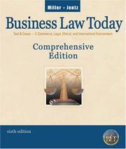 Cover of: Business law today by Roger LeRoy Miller