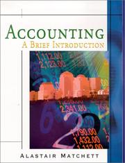 Cover of: Accounting | Alastair Matchett