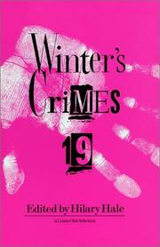 Cover of: Winter's Crimes 19 by Hillary Hale