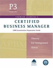 Cover of: Certified Business Manager Exam Preparation Guide, Part 3, Vol. 5: Theory for Integrated Areas