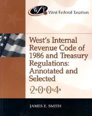 Cover of: West Federal Taxation by James E. Smith