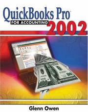 Cover of: Quickbooks Pro 2002 for Accounting by Glenn Owen