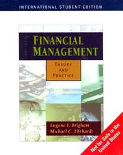 Cover of: Financial Management  by Michael C. Ehrhardt