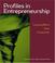 Cover of: Profiles in Entrepreneurship