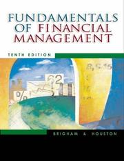 Cover of: Fundamentals of Financial Management