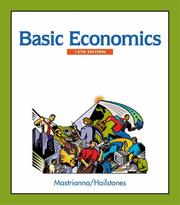 Cover of: Basic Economics With Economic Application Card