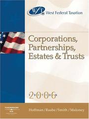 Cover of: West Federal Taxation 2006: Corporations (with RIA and Turbo Tax Business) (West Federal Taxation Corporations, Partnerships, Estates and Trusts)