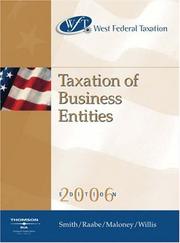 Cover of: West Federal Taxation 2006: Business Entities (with RIA and Turbo Tax Business)