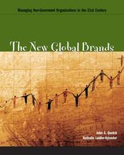 Cover of: The New Global Brands: Managing Non-Government Organizations in the 21st Century