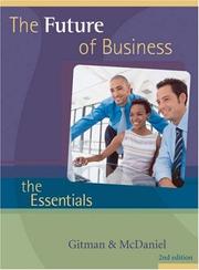 Cover of: The Future of Business: The Essentials (with InfoTrac® College Edition)