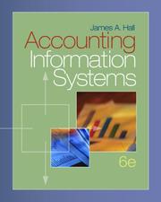 Cover of: Accounting Information Systems by James A. Hall, James A. Hall