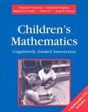 Cover of: Children's Mathematics: Cognitively Guided Instruction
