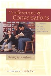 Cover of: Conferences & Conversations: Listening to the Literate Classroom