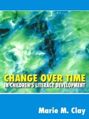 Cover of: Change Over Time: In Children's Literacy Development