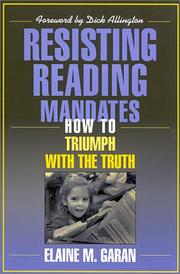 Resisting Reading Mandates by Elaine M. Garan