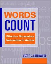 Cover of: Words Count by Scott C. Greenwood