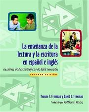 Cover of: La ensenanza de la lectura y la escritura en espanol e ingles: en salones de clases bilingues y de doble inmersion, Segunda edicion