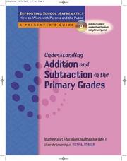 Cover of: Understanding Addition and Subtraction in the Primary Grades (Supporting School Mathematics: How to Work with Parents and the Public)