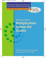 Cover of: Multiplication facts and more: helping your child understand mathematics