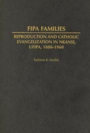Fipa Families by Kathleen R. Smythe