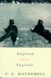 Cover of: England, Their England by A.G. Macdonell