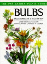 Cover of: Bulbs (The Pan Garden Plants Series)
