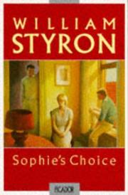 Cover of: Sophies Choice (Picador Books) by William Styron