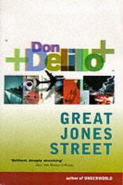 Cover of: Great Jones Street (Picador Books) by Don DeLillo
