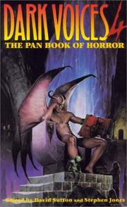 Cover of: DARK VOICES 4 (The Pan Book of Horror) by Stephen Jones